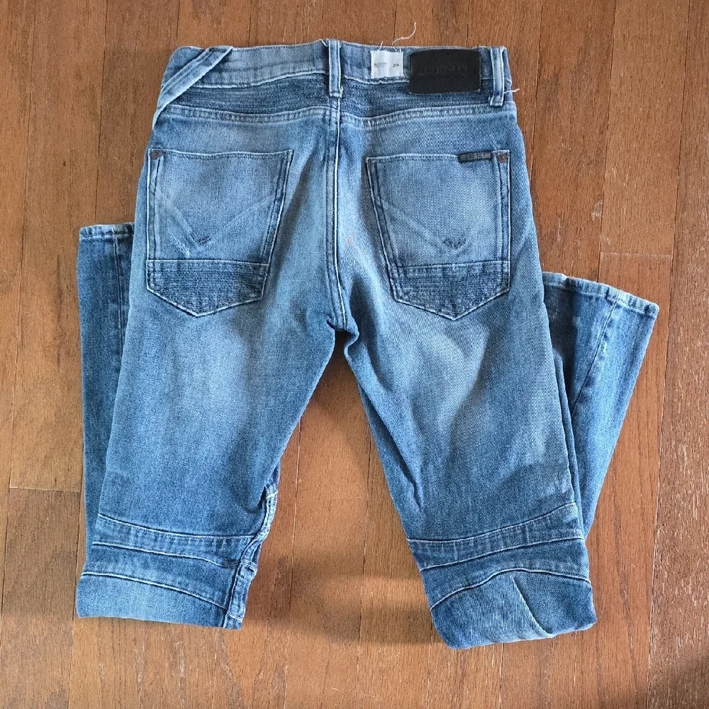 Hudson Jeans Blue Skinny Distressed‎ Denim